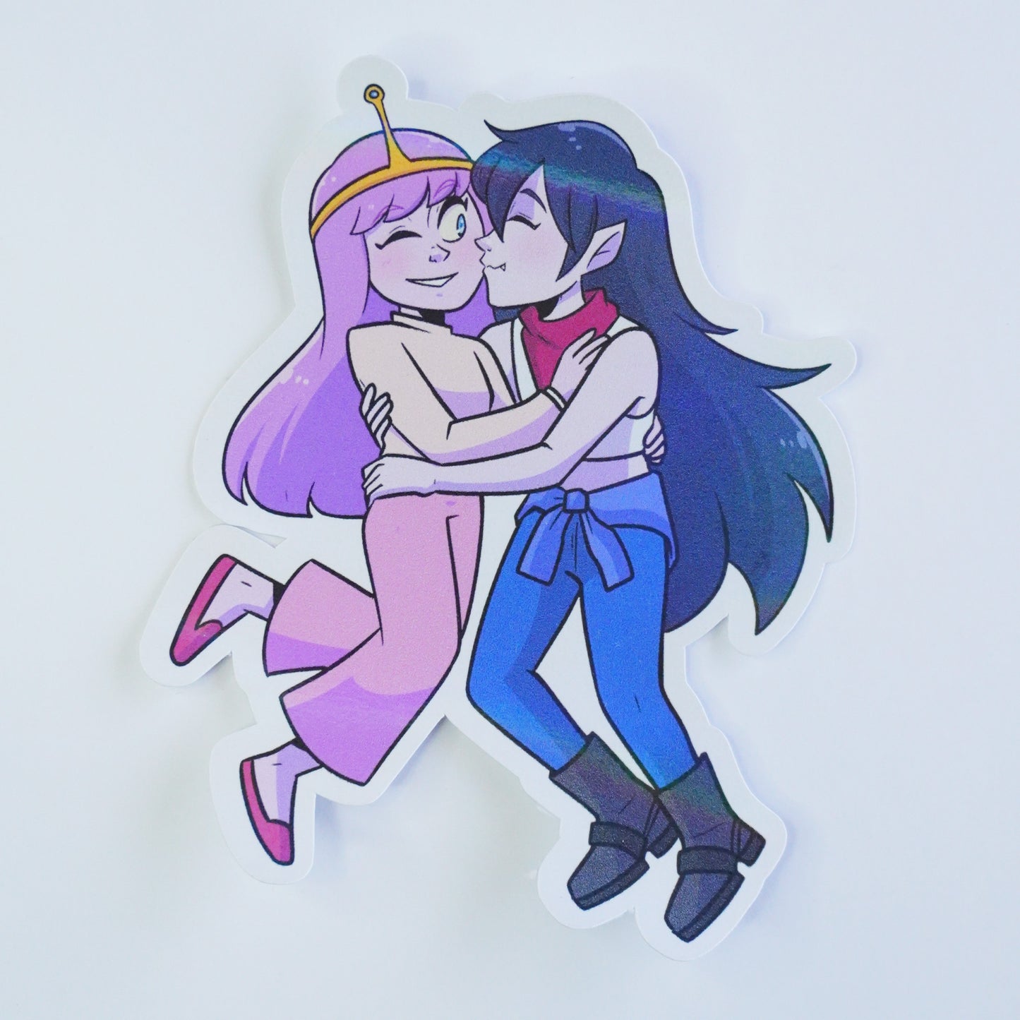Girls Love Sticker Holo