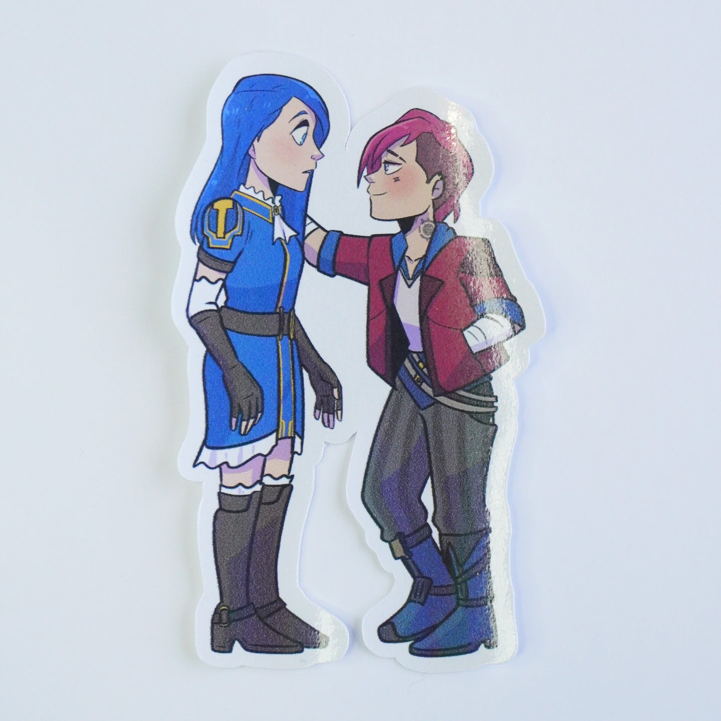Girls Love Sticker Holo