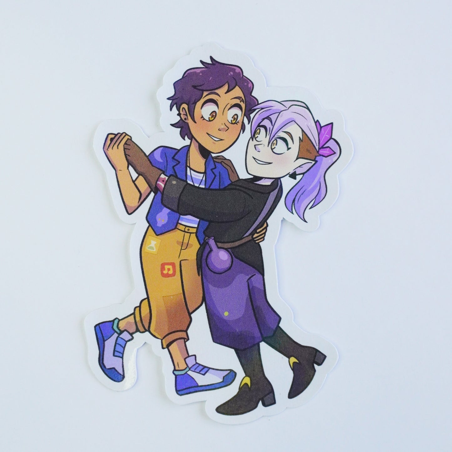 Girls Love Sticker Holo