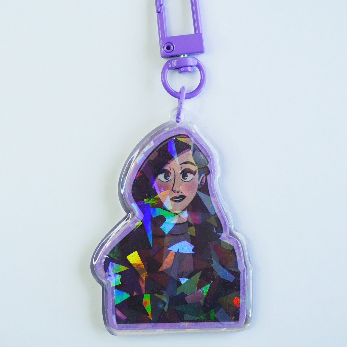 Keycharm Personajes Cartas en la Pared