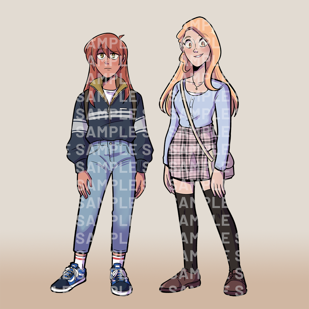 Standee Tara y Emma Viajeras